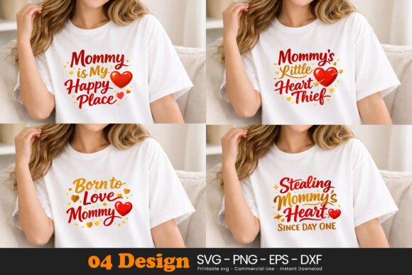 Mother’s Day Quote Design SVG Mom Love Graphics