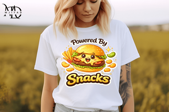 Powered by Snacks 🍿 Graphic Design Asset