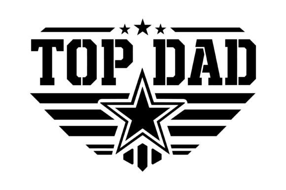 Top Dad Star SVG: A Graphic Designer’s Take on T-Shirt Design